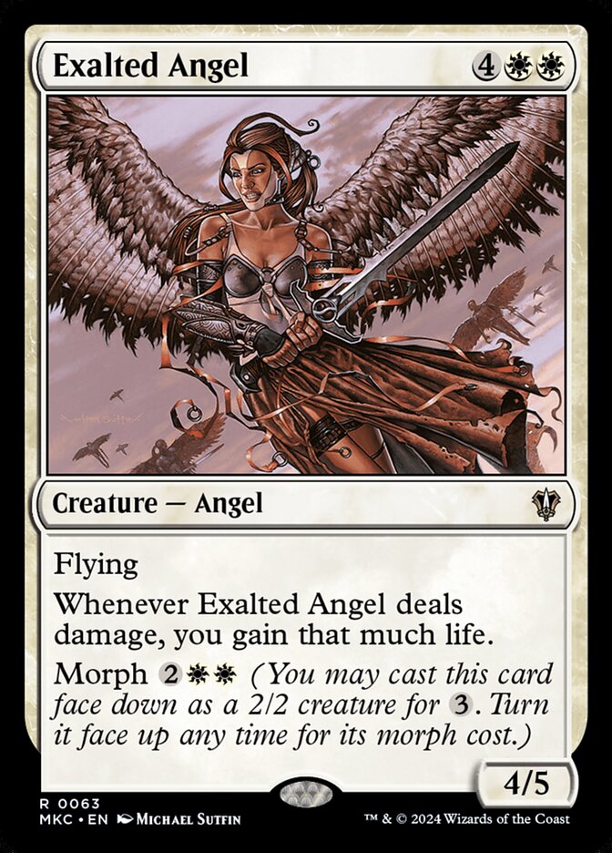 Exalted Angel, Murders at Karlov Manor Commander · 0063