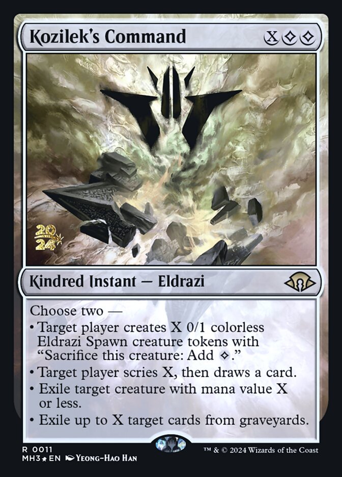 Kozilek's Command, Modern Horizons 3 Promos · 0011