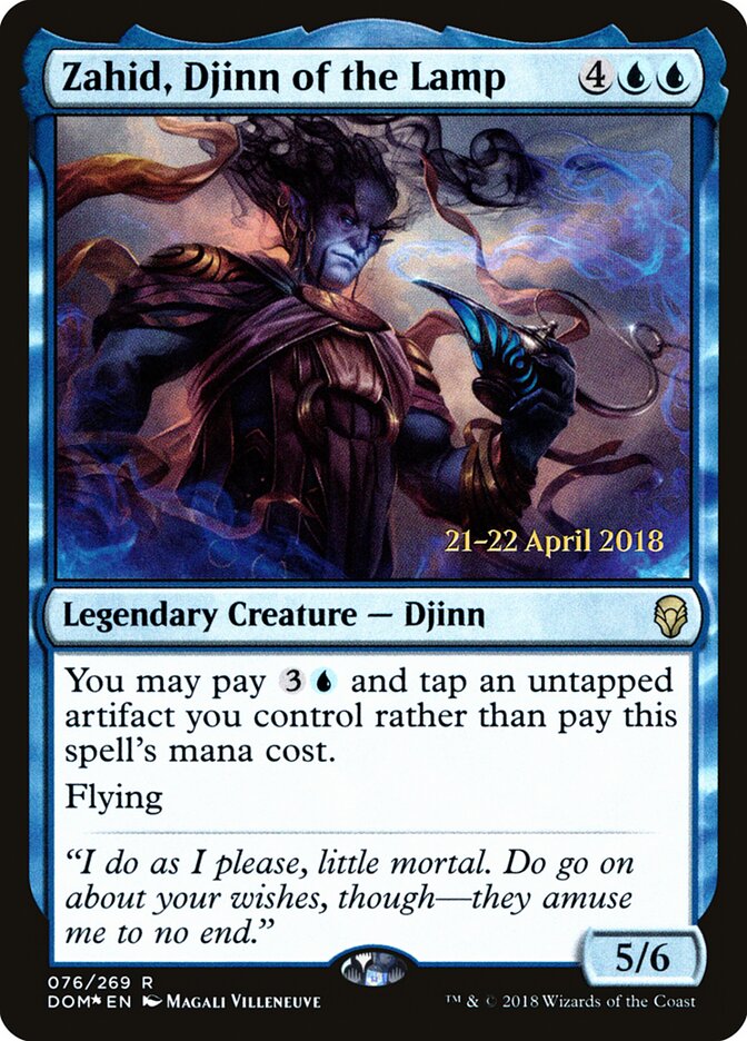 Zahid, Djinn of the Lamp, Dominaria Promos · 076/269