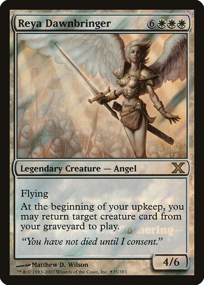 Reya Dawnbringer, Tenth Edition Promos · 35/383