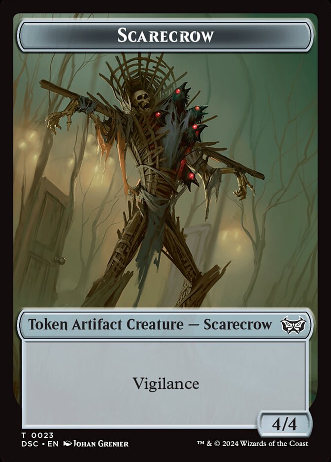 Scarecrow, Duskmourn Commander Tokens · 0023