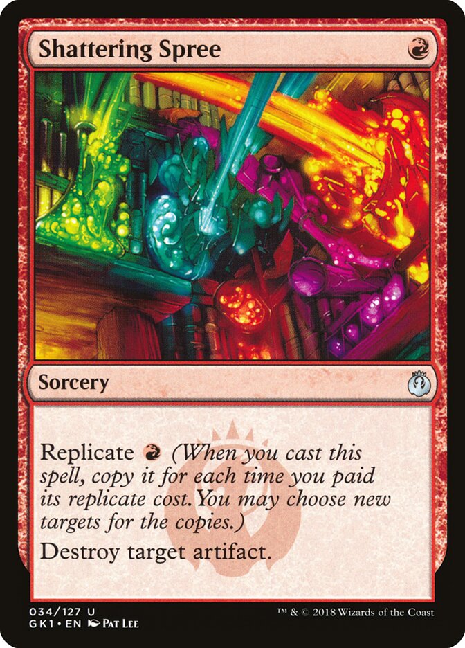 Shattering Spree, GRN Guild Kit · 034/127