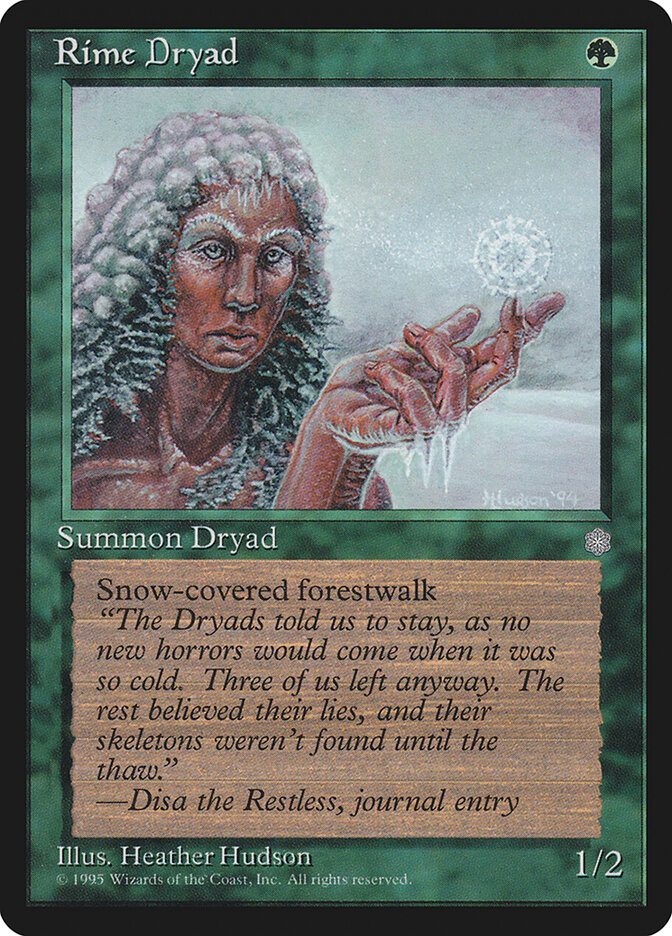 Rime Dryad, Ice Age · 260