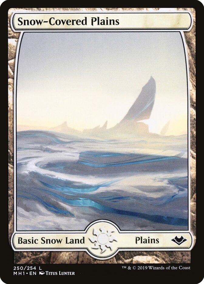 Snow-Covered Plains, Modern Horizons · 250/254