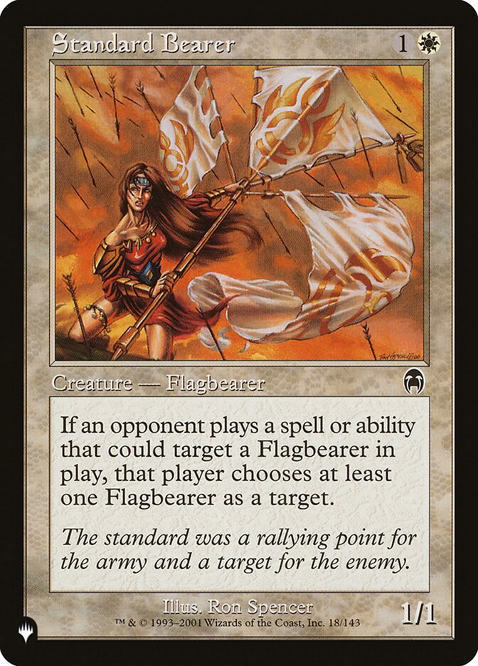 Standard Bearer, The List · apc-18