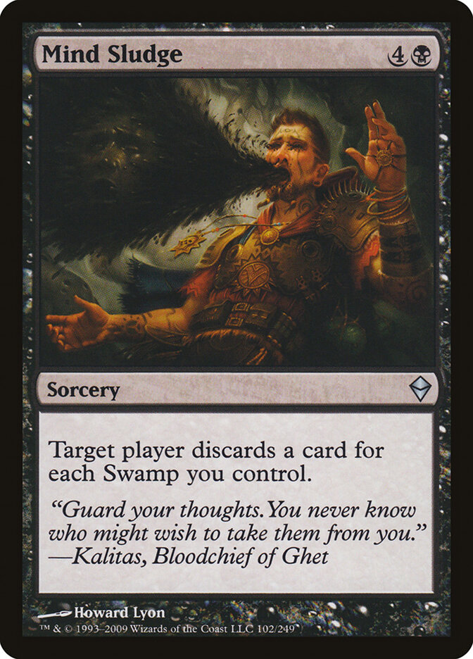 Mind Sludge, Zendikar · 102/249