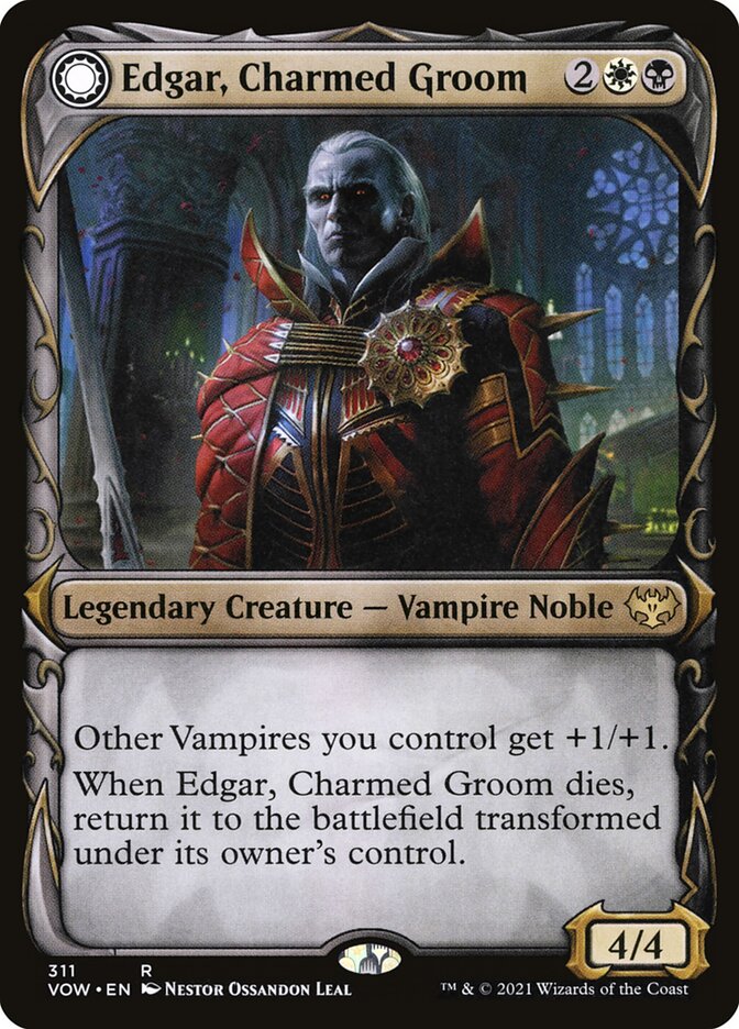 Edgar, Charmed Groom // Edgar Markov's Coffin, Innistrad: Crimson Vow · 311