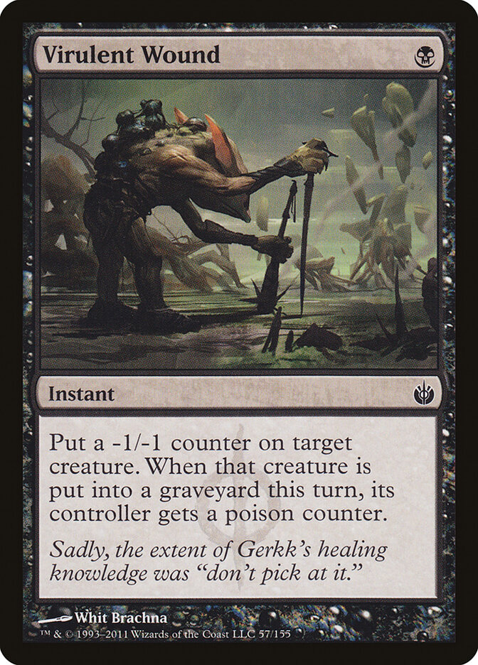 Virulent Wound, Mirrodin Besieged · 57/155
