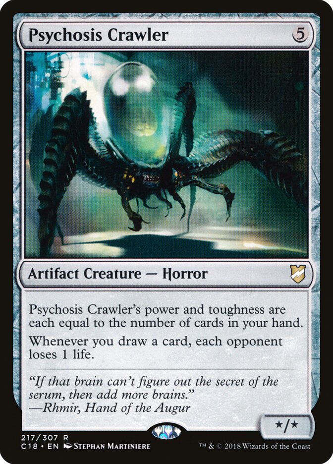 Psychosis Crawler, Commander 2018 · 217/307