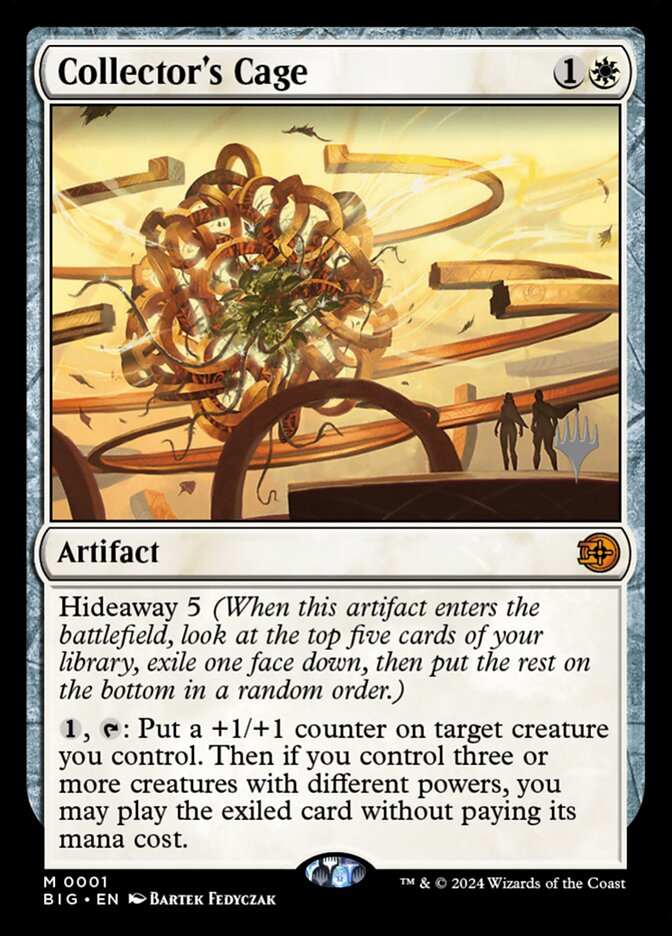 Collector's Cage, The Big Score Promos · 0001