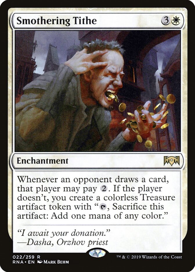 Smothering Tithe, Ravnica Allegiance · 022/259