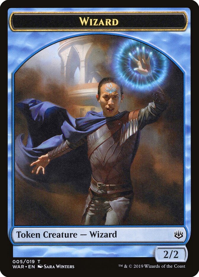 Wizard, War of the Spark Tokens · 005