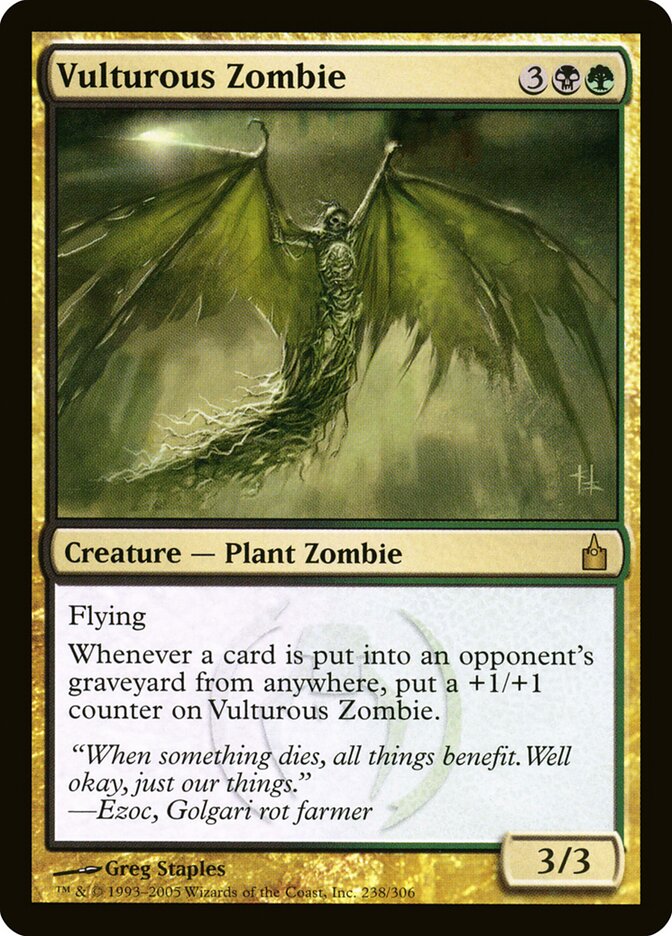 Vulturous Zombie, Ravnica: City of Guilds · 238/306