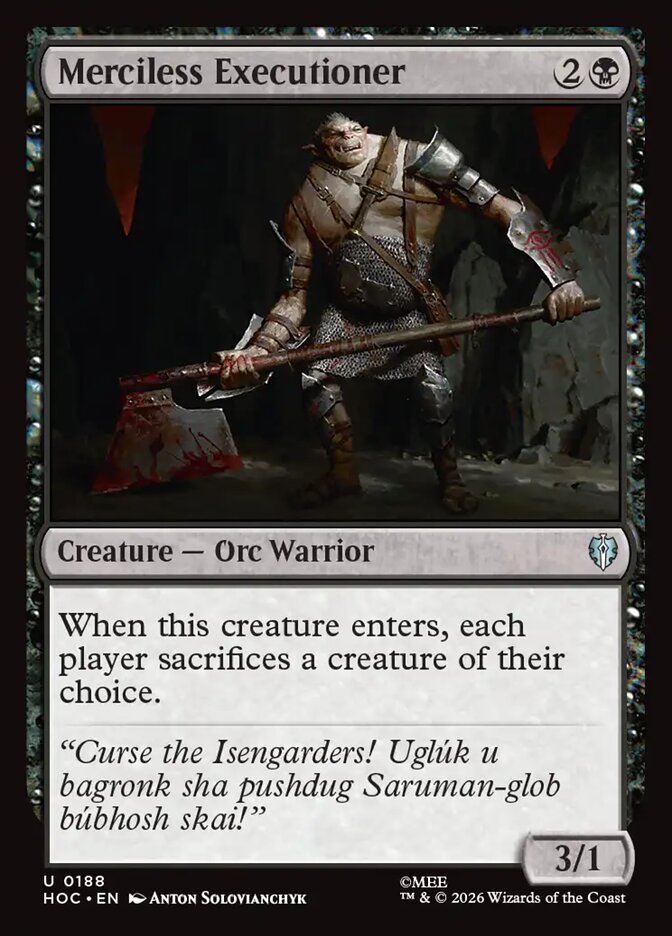 Merciless Executioner, The Hobbit Eternal · 0188