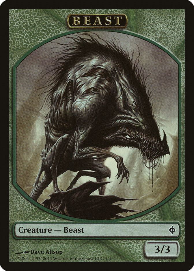 Beast, New Phyrexia Tokens · 1