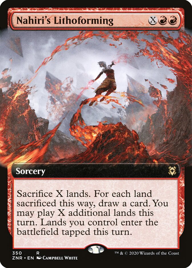 Nahiri's Lithoforming, Zendikar Rising · 350
