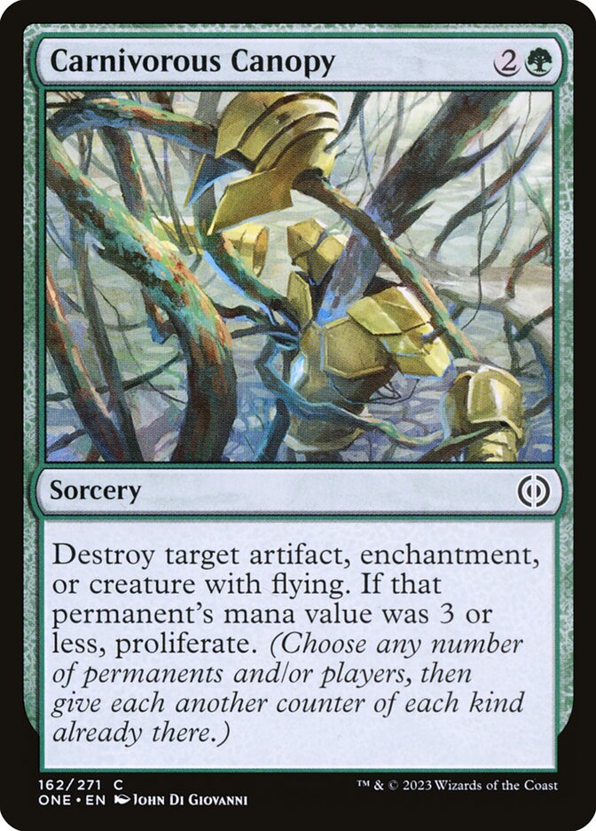 Carnivorous Canopy, Phyrexia: All Will Be One · 162/271