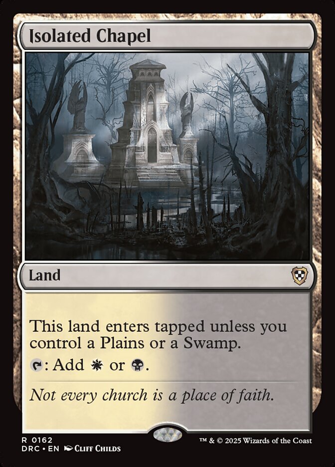 Isolated Chapel, Aetherdrift Commander · 0162