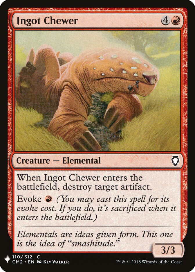 Ingot Chewer, The List · cm2-110