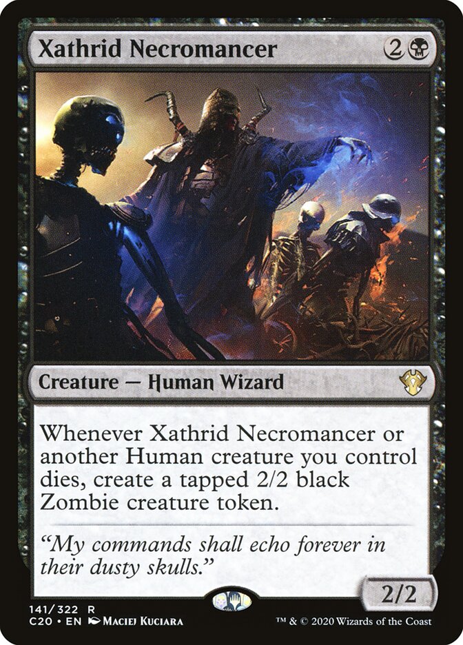 Xathrid Necromancer, Commander 2020 · 141/322