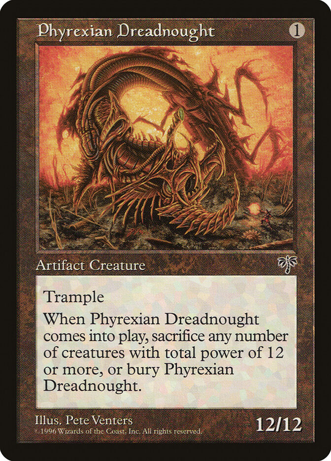 Phyrexian Dreadnought, Mirage · 315