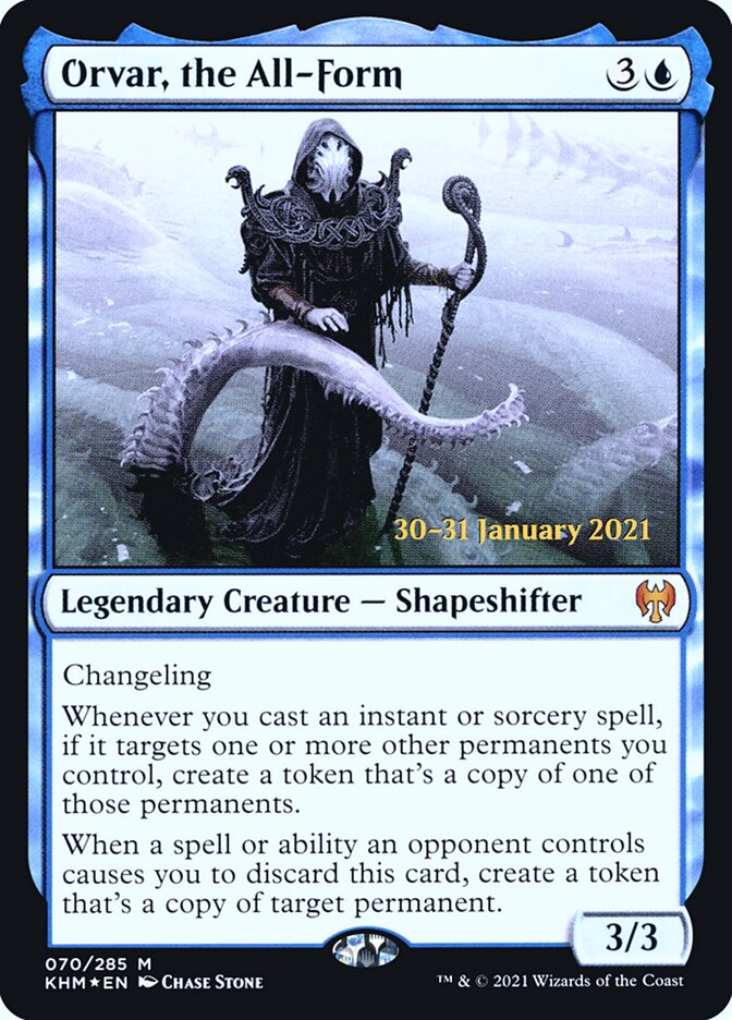 Orvar, the All-Form, Kaldheim Promos · 070/285