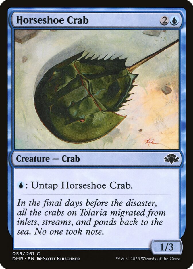Horseshoe Crab, Dominaria Remastered · 055/261