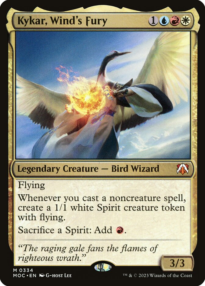Kykar, Wind's Fury, March of the Machine Commander · 0334