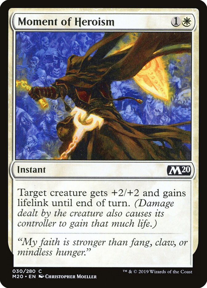 Moment of Heroism, Core Set 2020 · 030/280
