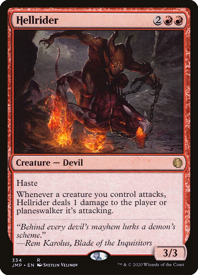 Hellrider, Jumpstart · 334