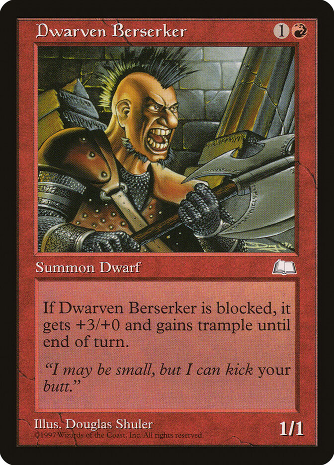 Dwarven Berserker, Weatherlight · 97