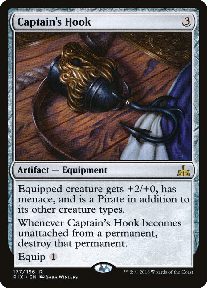 Captain's Hook, Rivals of Ixalan · 177/196