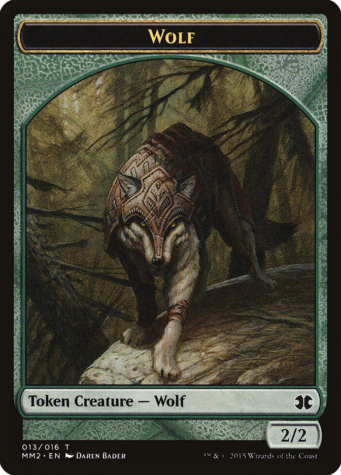 Wolf, Modern Masters 2015 Tokens · 013