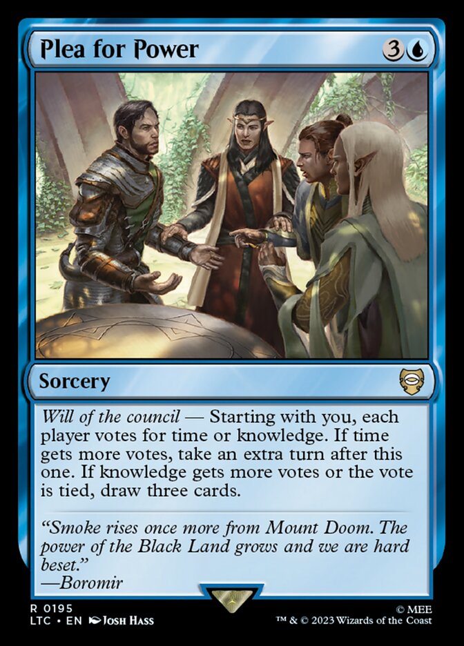 Plea for Power, Tales of Middle-earth Commander · 0195