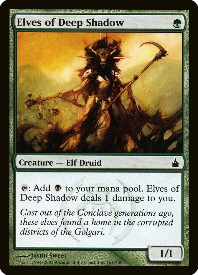 Elves of Deep Shadow, Ravnica: City of Guilds · 161/306