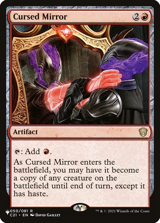 Cursed Mirror, The List · c21-50