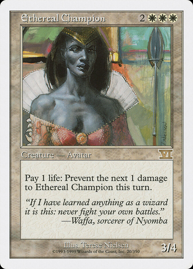 Ethereal Champion, Classic Sixth Edition · 20/350