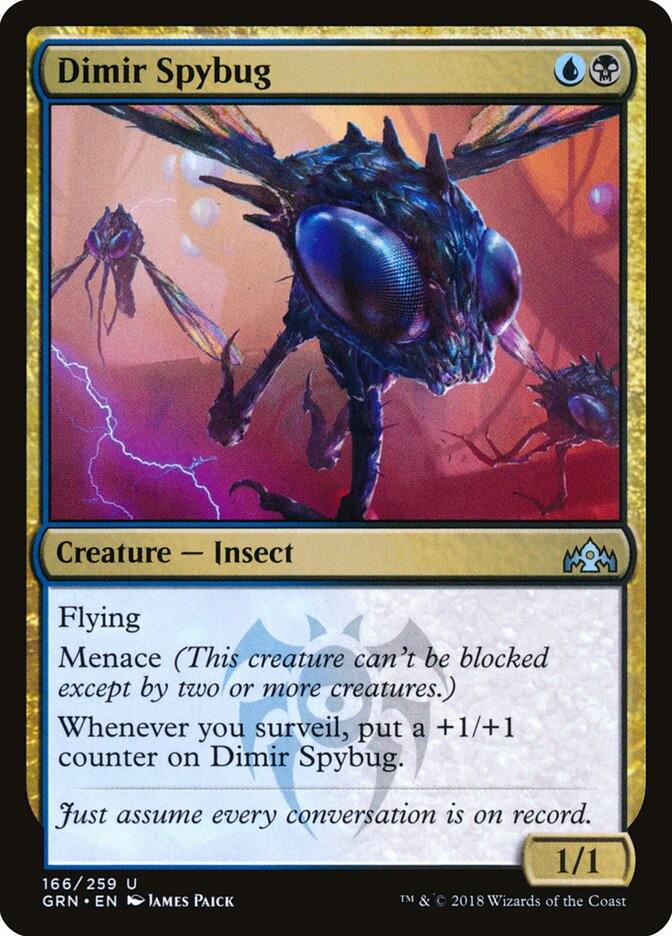 Dimir Spybug, Guilds of Ravnica · 166/259
