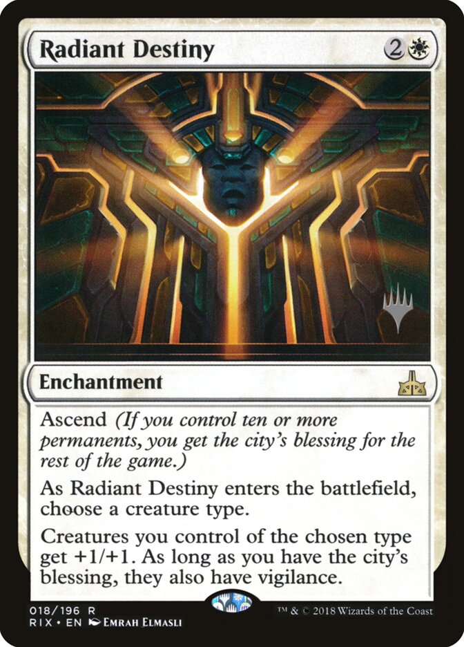 Radiant Destiny, Rivals of Ixalan Promos · 018/196