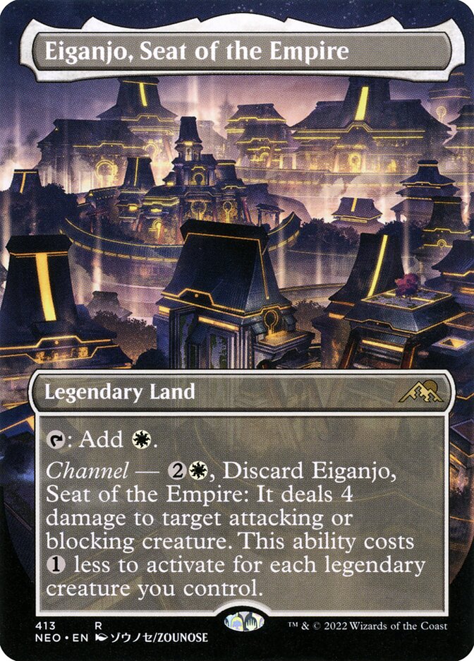 Eiganjo, Seat of the Empire, Kamigawa: Neon Dynasty · 413