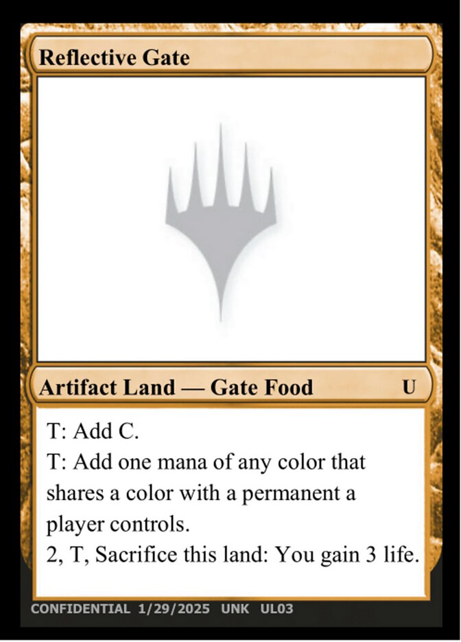 Reflective Gate, Unknown Event · ul03a
