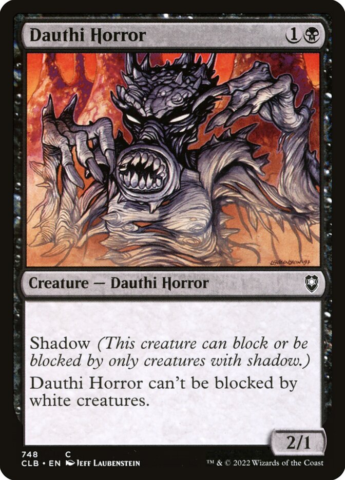 Dauthi Horror, Commander Legends: Battle for Baldur's Gate · 748