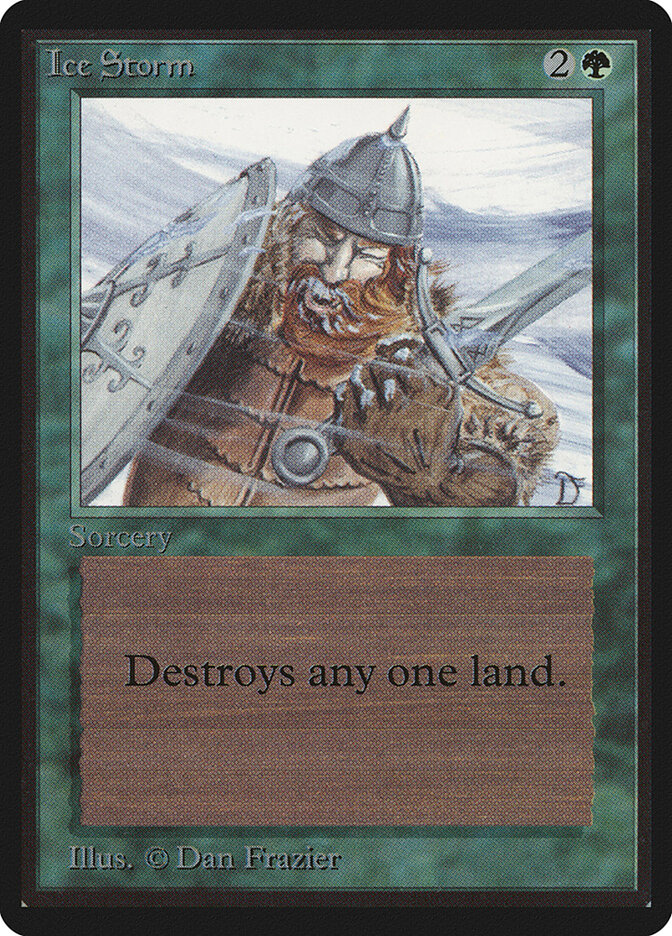 Ice Storm, Limited Edition Beta · 202