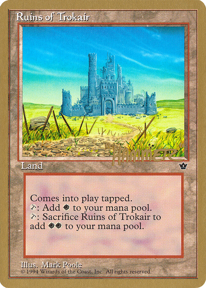 Ruins of Trokair, Pro Tour Collector Set · shr100