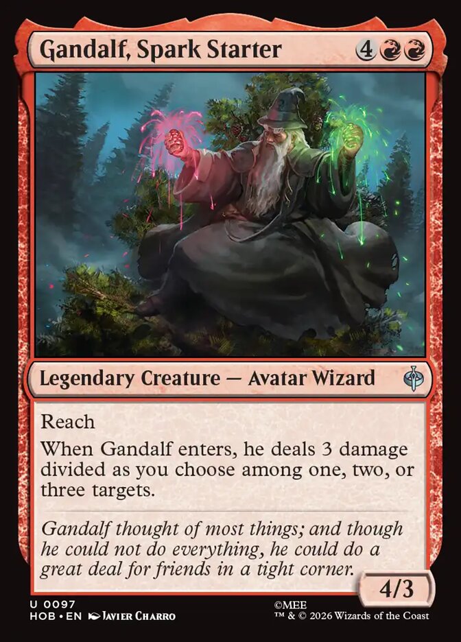 Gandalf, Spark Starter, The Hobbit · 0097
