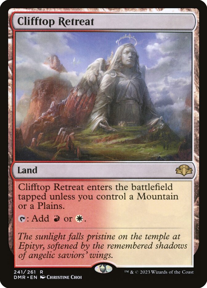 Clifftop Retreat, Dominaria Remastered · 241/261
