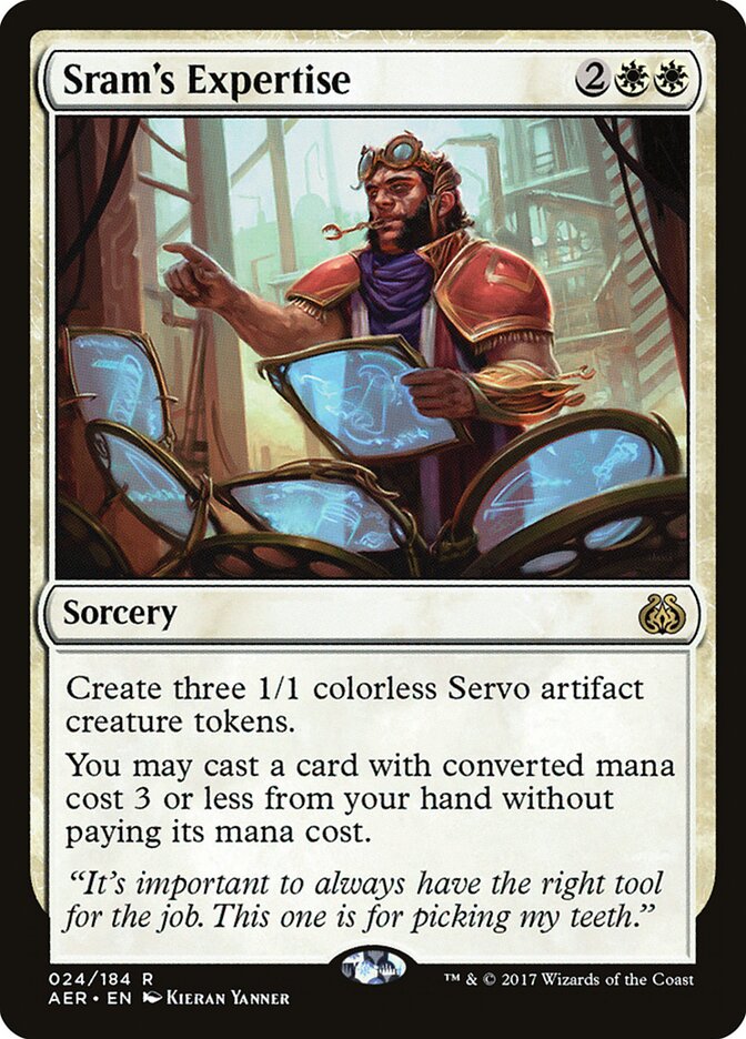 Sram's Expertise, Aether Revolt · 024/184