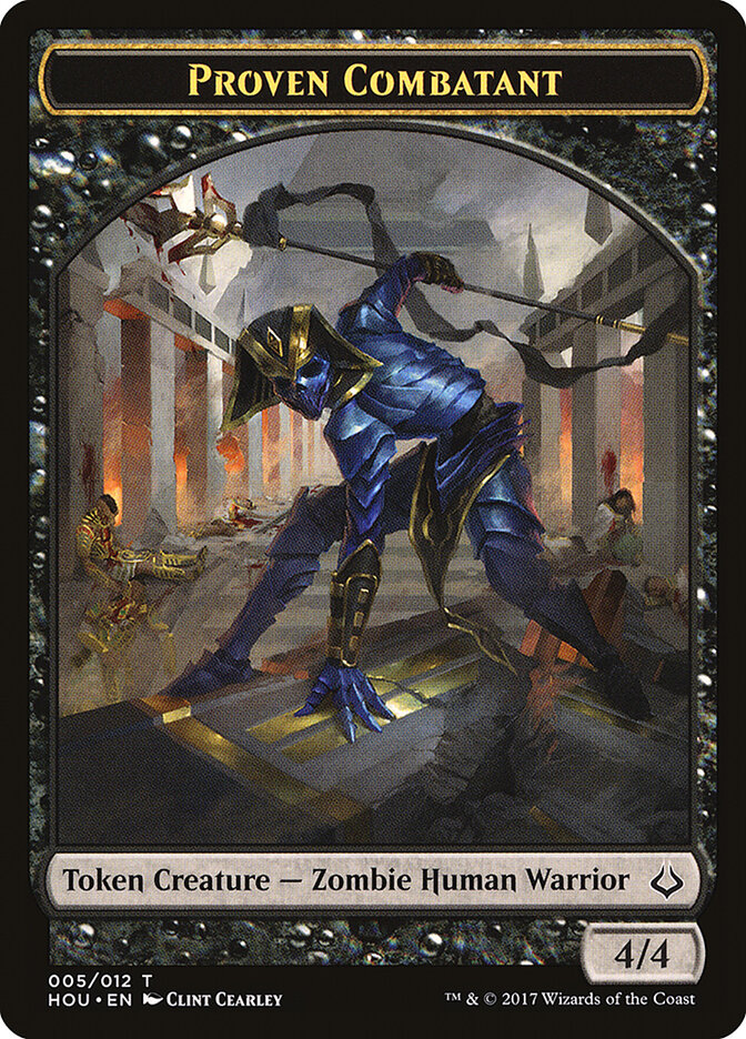 Proven Combatant, Hour of Devastation Tokens · 005