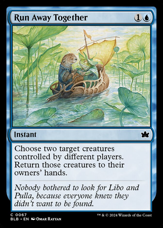 Run Away Together, Bloomburrow · 0067