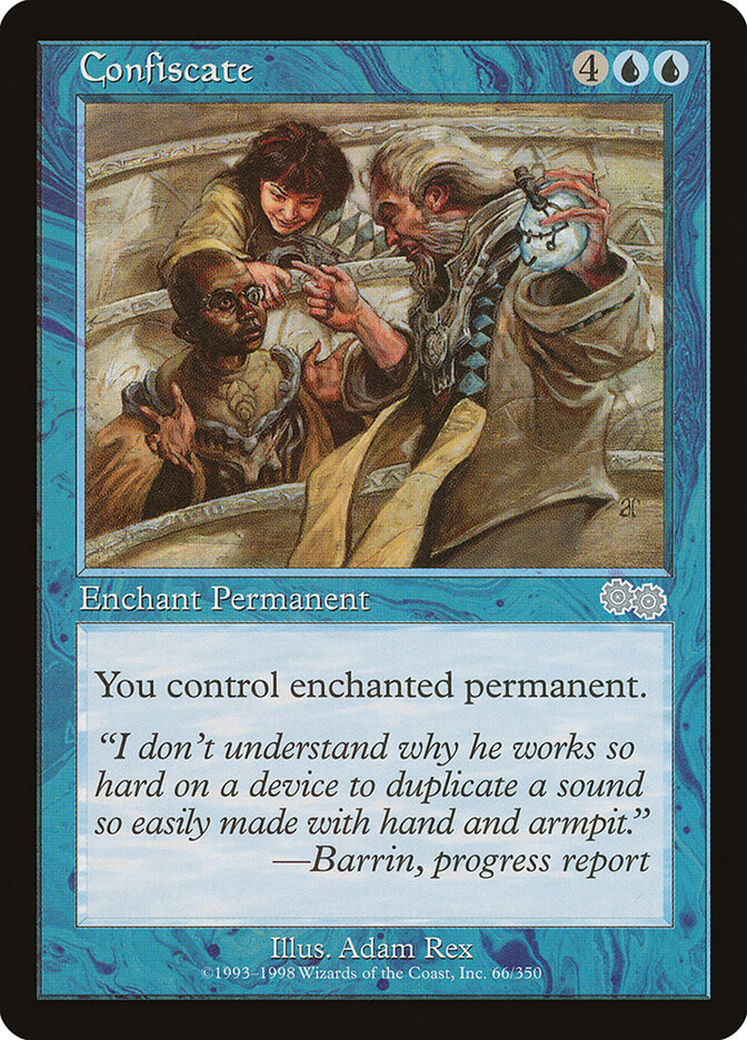 Confiscate, Urza's Saga · 66/350